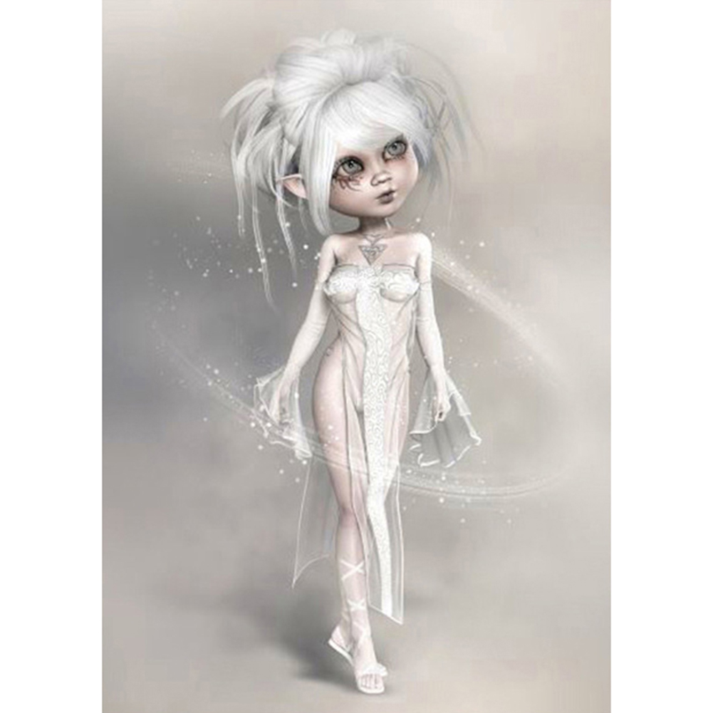 

Fairy Girl - Round Drill Diamond Painting - 30*40CM, 501 Original