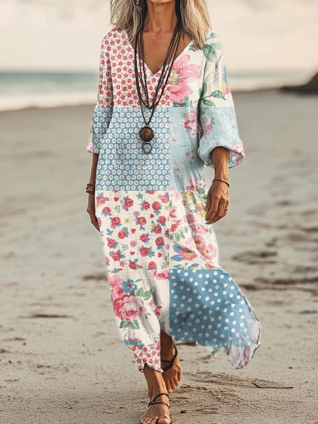Women's Vintage Pocket Dress main image 1