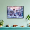 Wolf-14CT Counted Cross Stitch Kit(46*56cm)