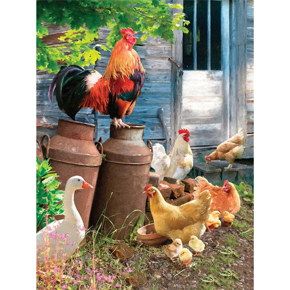 

World Animals - Square Drill Diamond Painting - 40*50CM, Square diamond 40*50cm, 501 Original