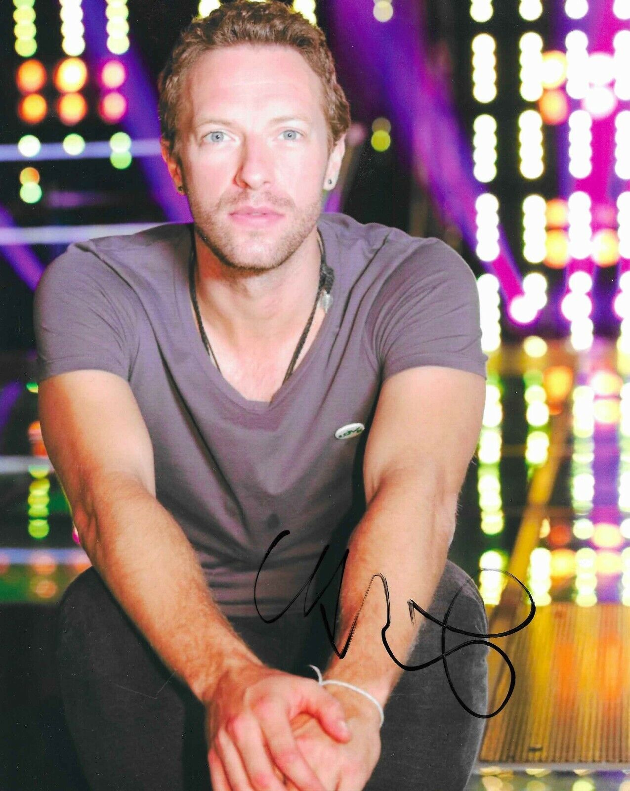 Chris Martin autograph - signed Photo Poster painting - Coldplay