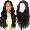 Brazilian Full Lace Human Hair Wigs  Transparent Glueless Full Lace Wave Wigs Lady Wig