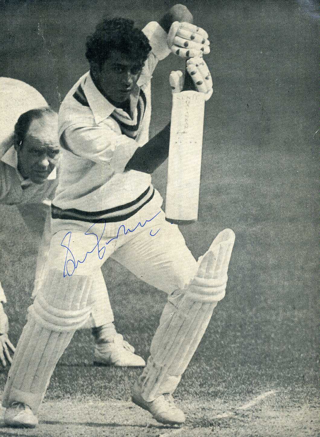 SUNIL GAVASKAR Signed Photo Poster paintinggraph - India Cricket batsman - preprint