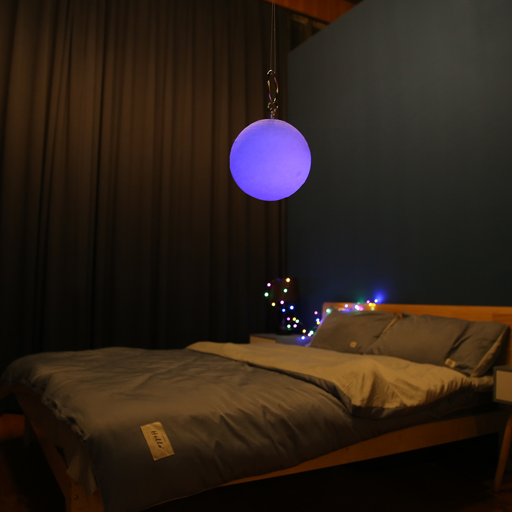 

LED Moon 16 Colors Touch Dimmable-3D Night Light, 501 Original