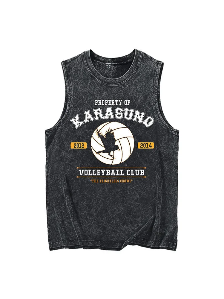 Karasuno High Vintage Tank Top