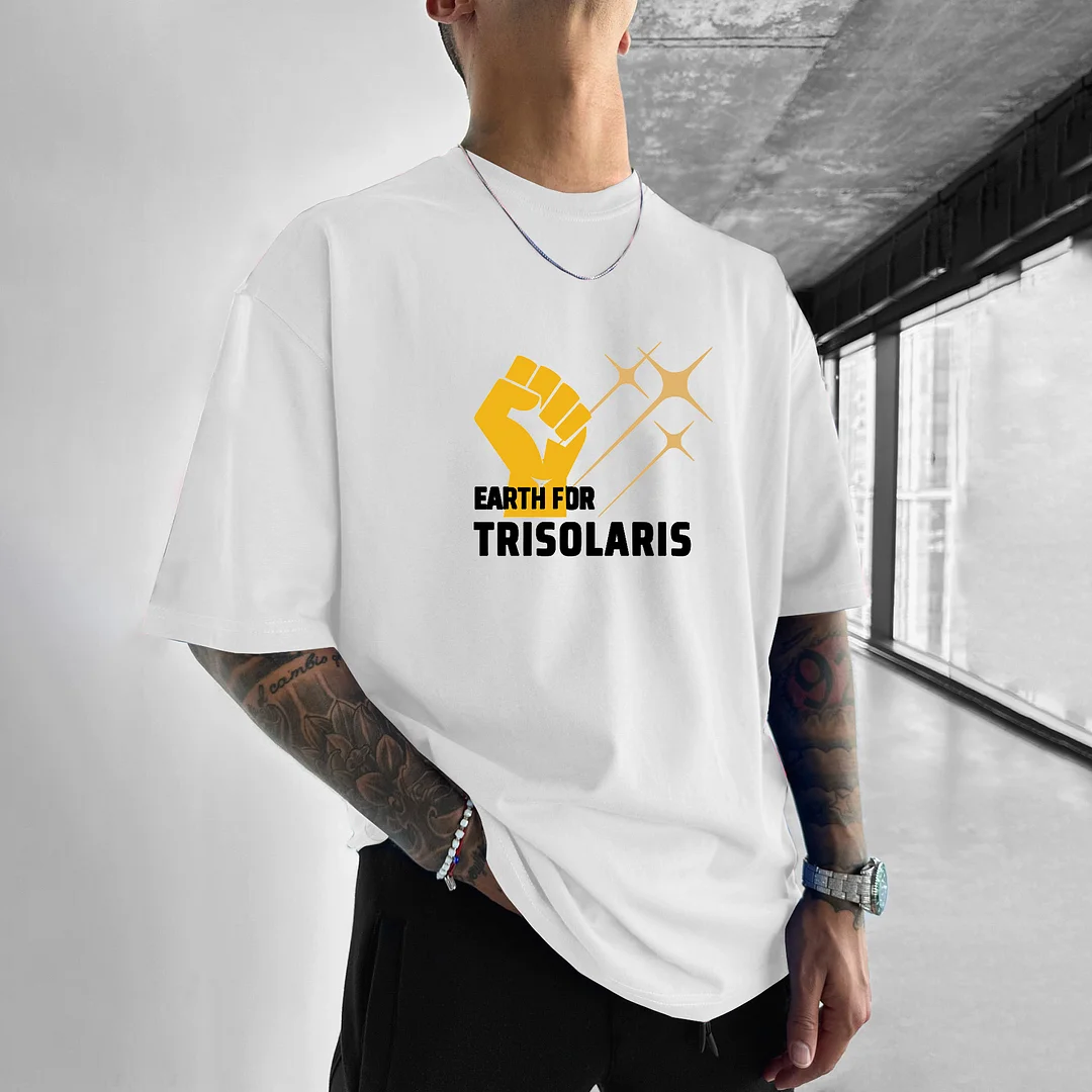 Outletsltd Earth for Trisolaris T-Shirt