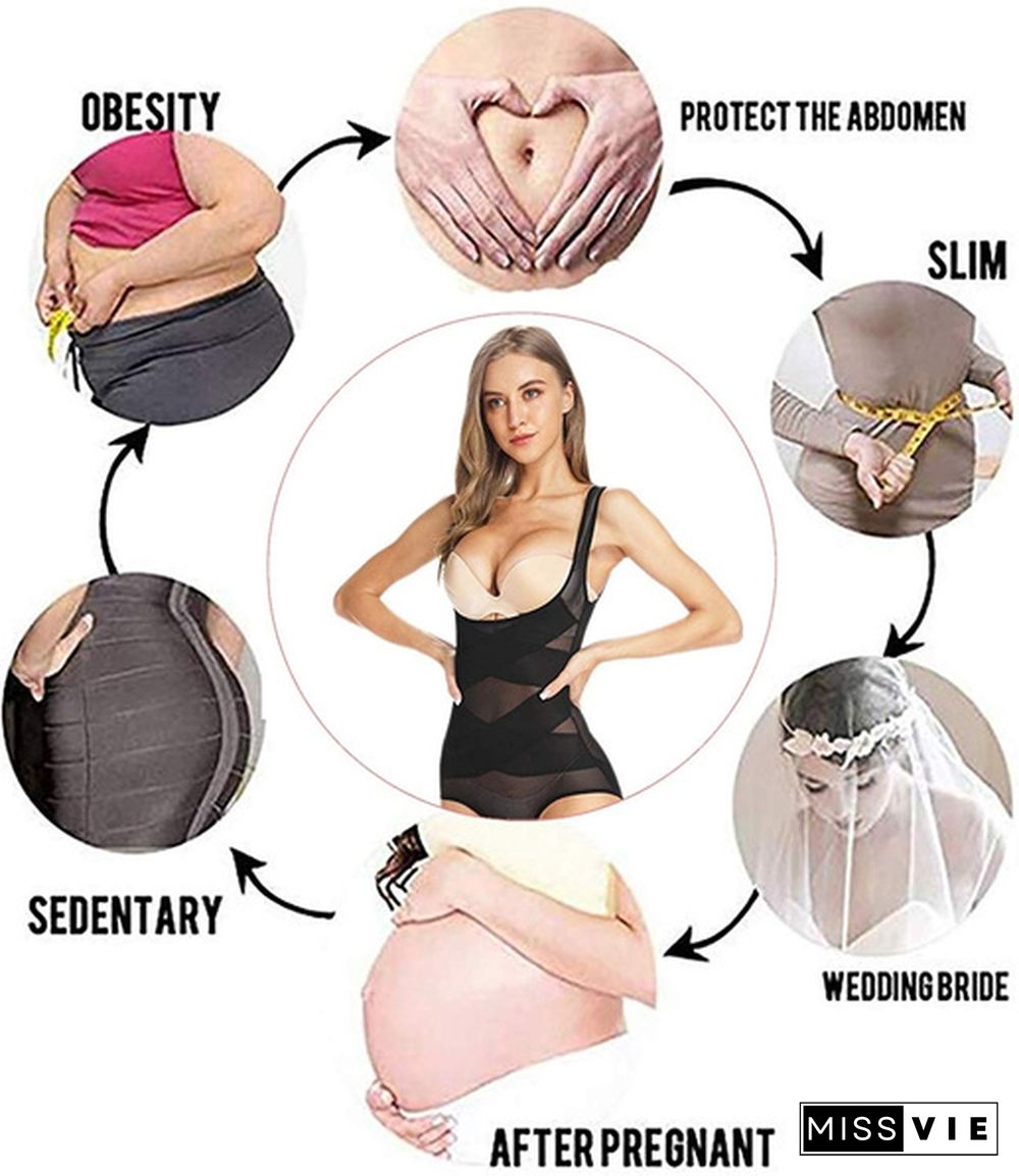 Women Waist Shaper Hip Trainer Body Slimming Tummy Control Shaperwear Fitness Bodysuits Body Health