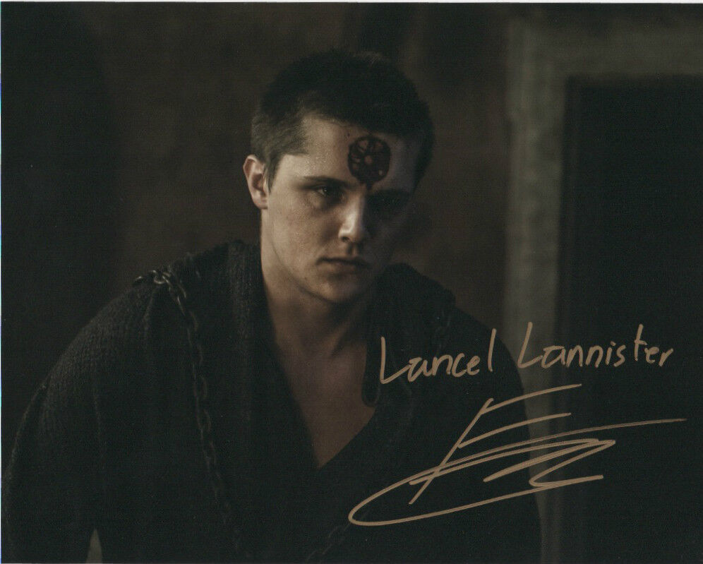 Eugene Simon Game of Thrones Autographed Signed 8x10 Photo Poster painting