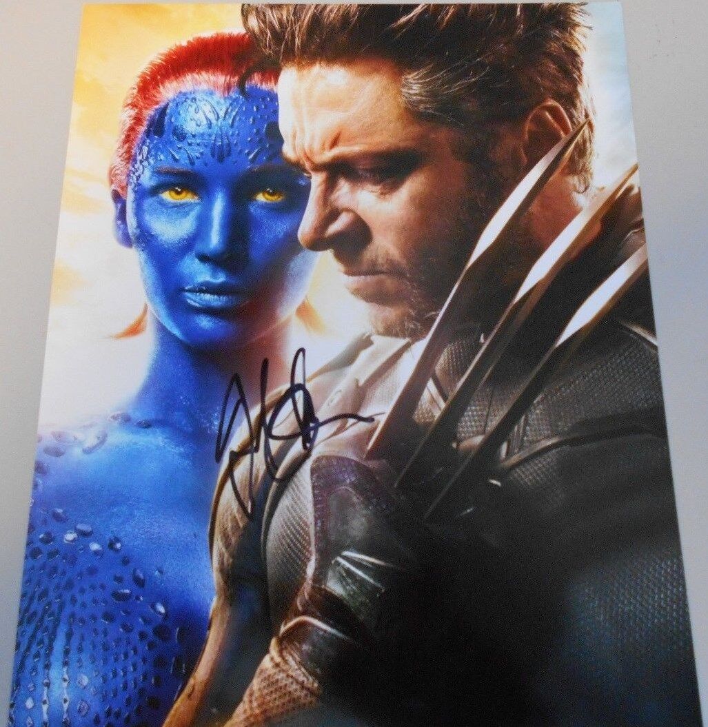 JENNIFER LAWRENCE * X-MEN * HAND SIGNED 8 X 10 Photo Poster painting W/COA