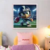Seattle Seahawks Football-11CT Stamped Cross Stitch 40*40cm tapestrymarket