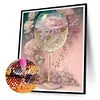 【Clearance Sale】Flower Crystal Cup-Full Round Diamond Painting 30*40CM