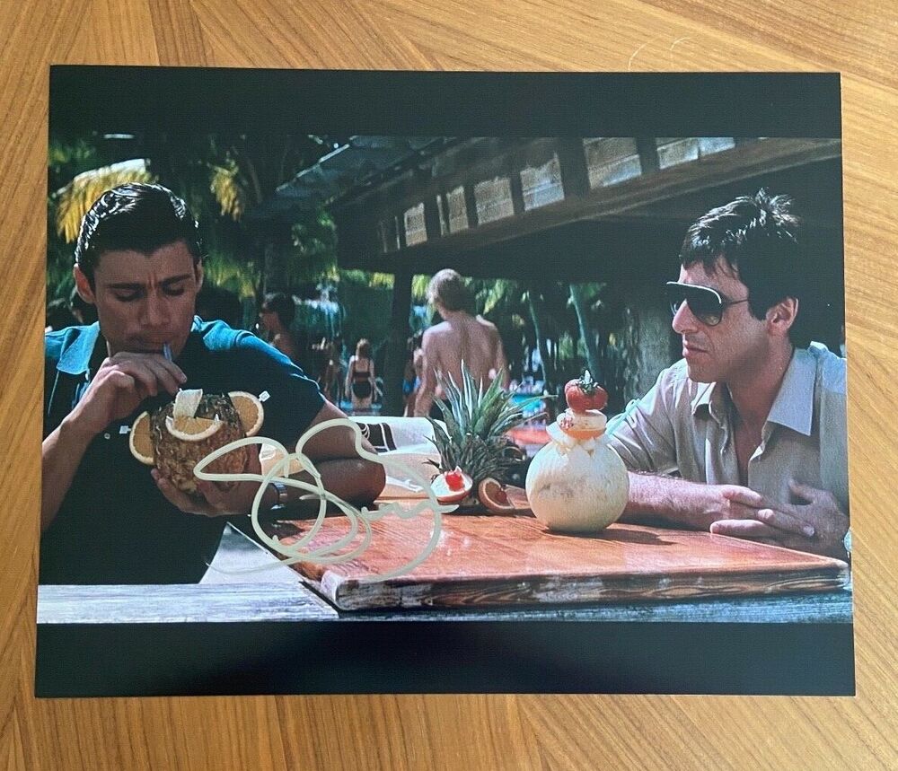 * STEVEN BAUER * signed 11x14 Photo Poster painting * SCARFACE * MANNY * * PROOF * 8