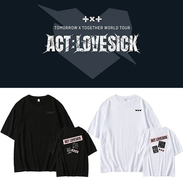 TXT ACT: LOVESICK Concert Same T-Shirt