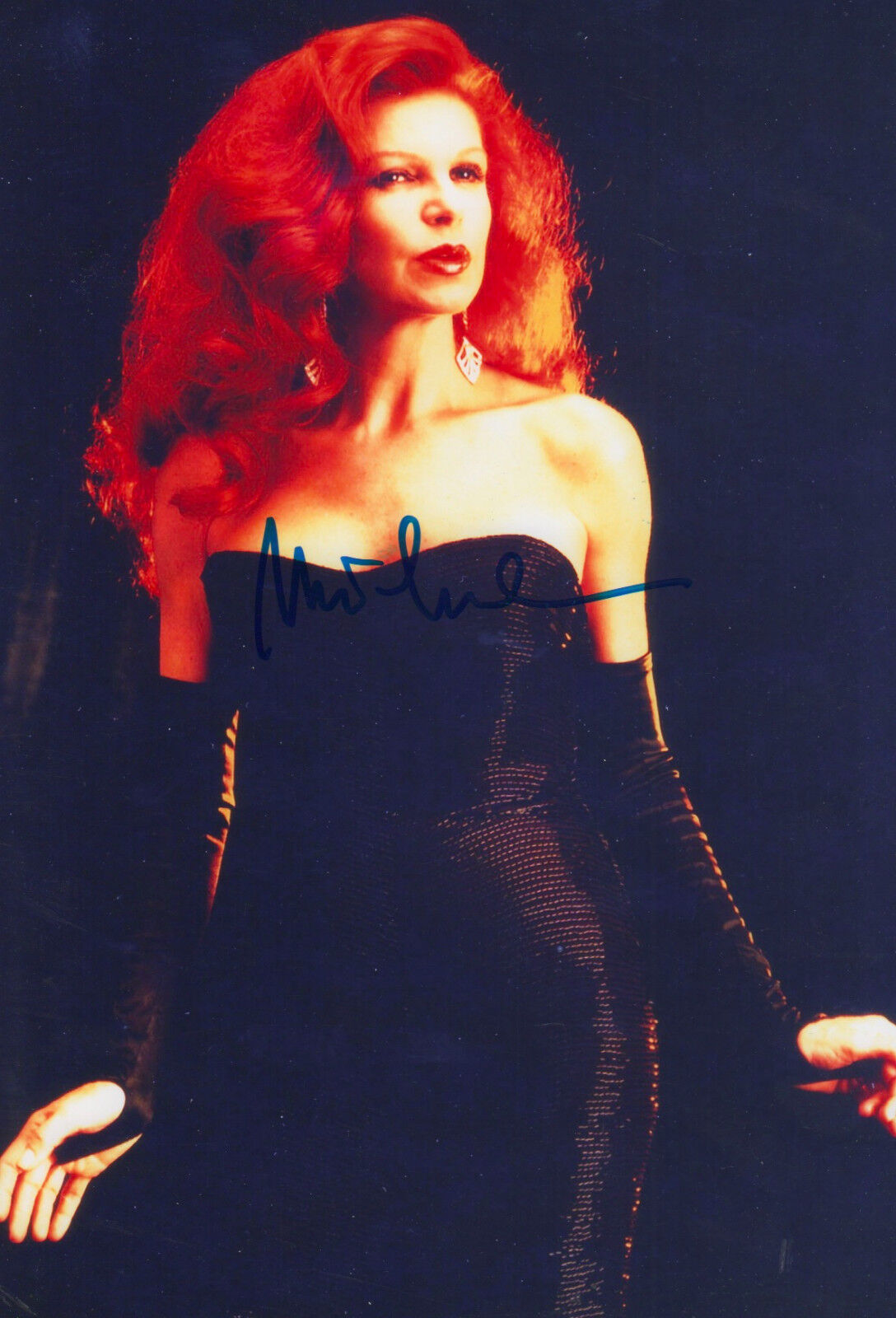 Milva signed 8x12 inch Photo Poster painting autograph