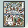 Four Seasons Winter-14CT Stamped Cross Stitch 40*51cm/15.75*20.08in