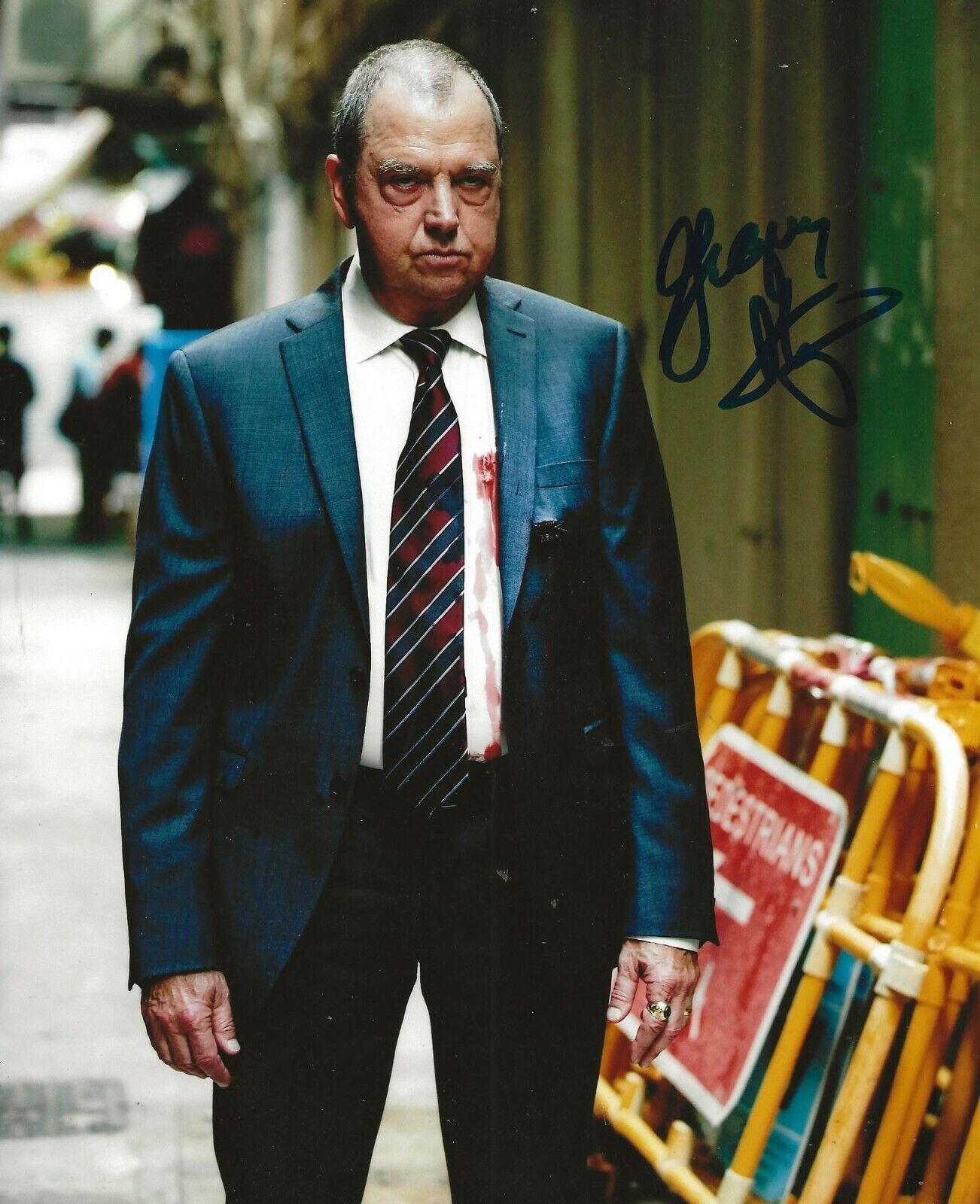 Gregory Itzin signed Covert Affairs 8x10 Photo Poster painting autographed Henry Wilcox