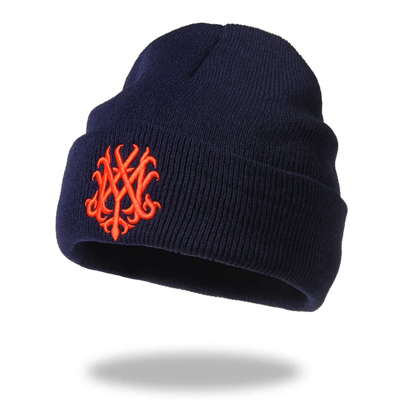Men's Outdoor Embroidered Beanie