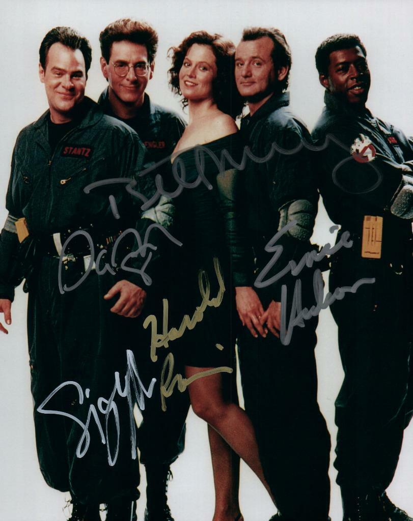 Sigourney Weaver Aykroyd + 3 signed 8x10 Photo Poster painting autographed Picture Pic and COA