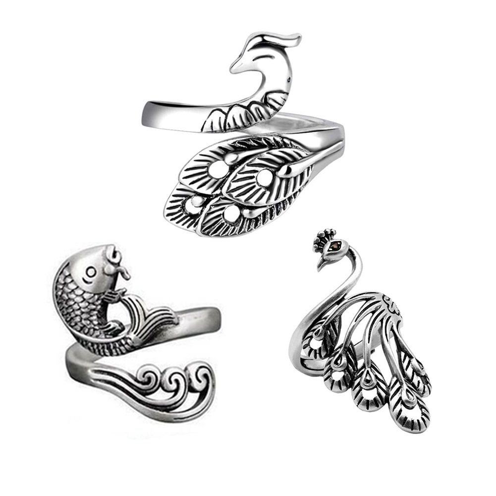 Adjustable Knitting Crochet Yarn Guide Ring Yarn Tension Ring