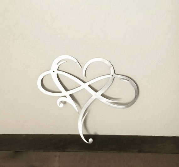 🔥Last Day Promotion 51 OFF 💞Infinity heartSteel wall decor Metal