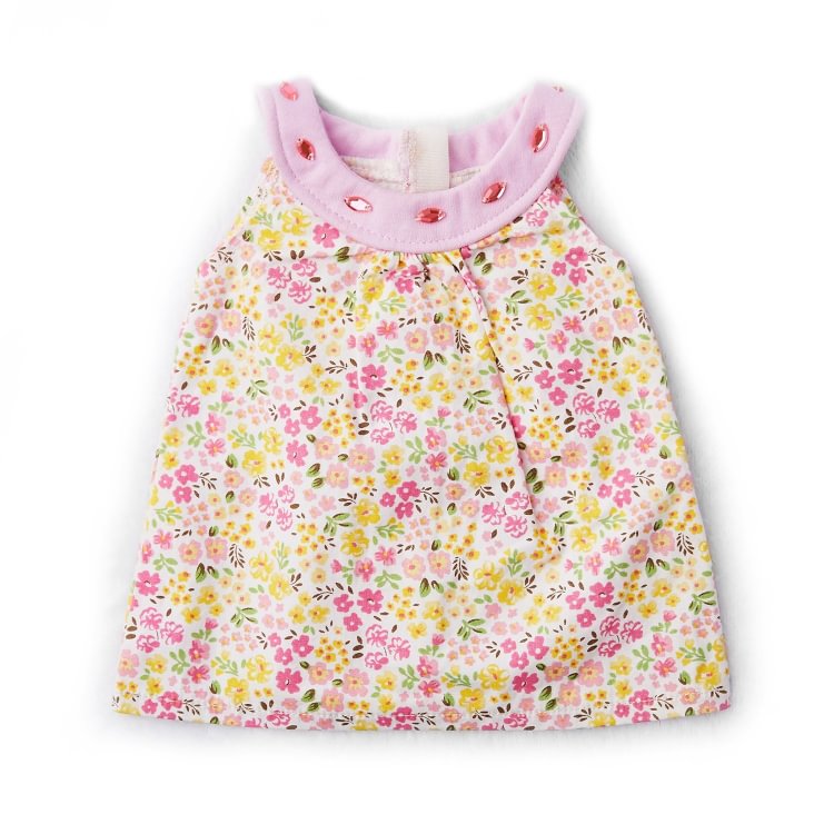  Holiday Cute Pink Floral Dress Reborn Baby Clothes Accessories - Reborndollsshop.com®-Reborndollsshop®