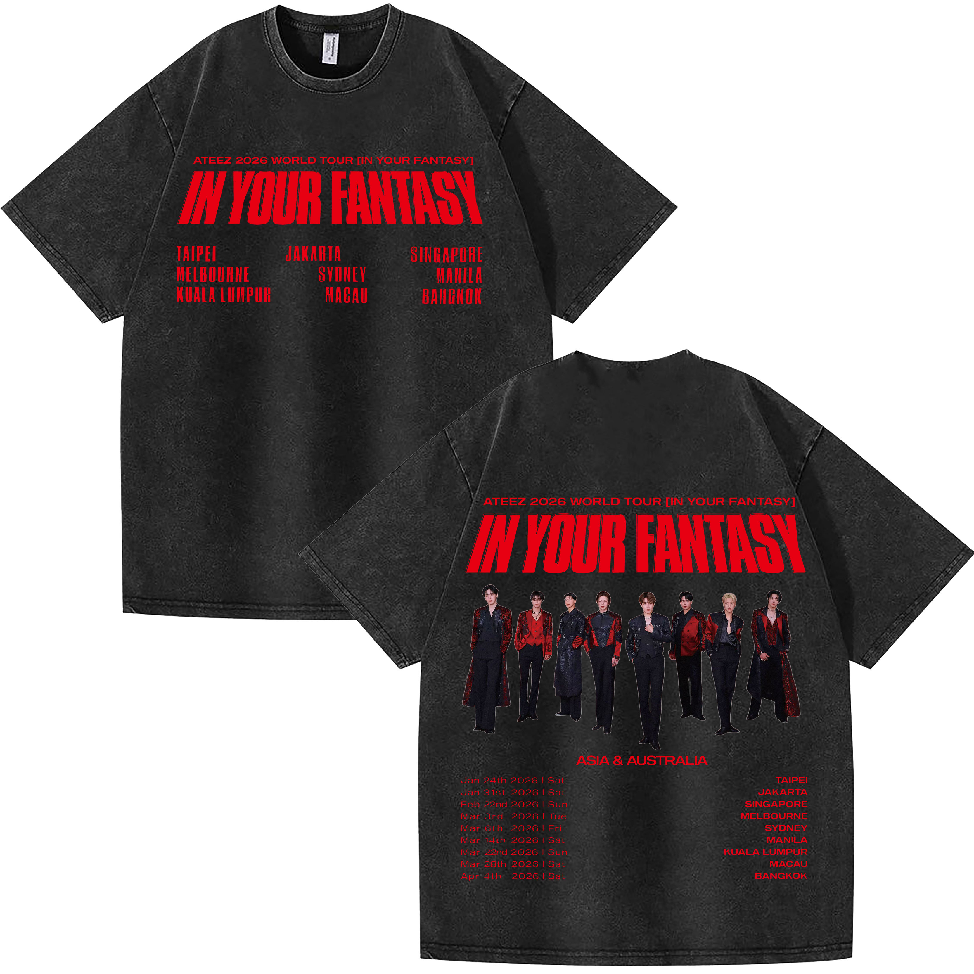 ATEEZ 2020 ヨーロッパツアー トレーナー ATEEZ - TOWARDS THE LIGHT : WILL TO POWER WORLD TOUR POP-UP STORE