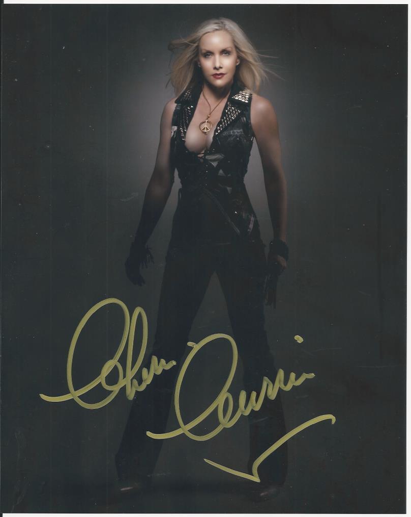 Cherie Currie signed Photo Poster painting