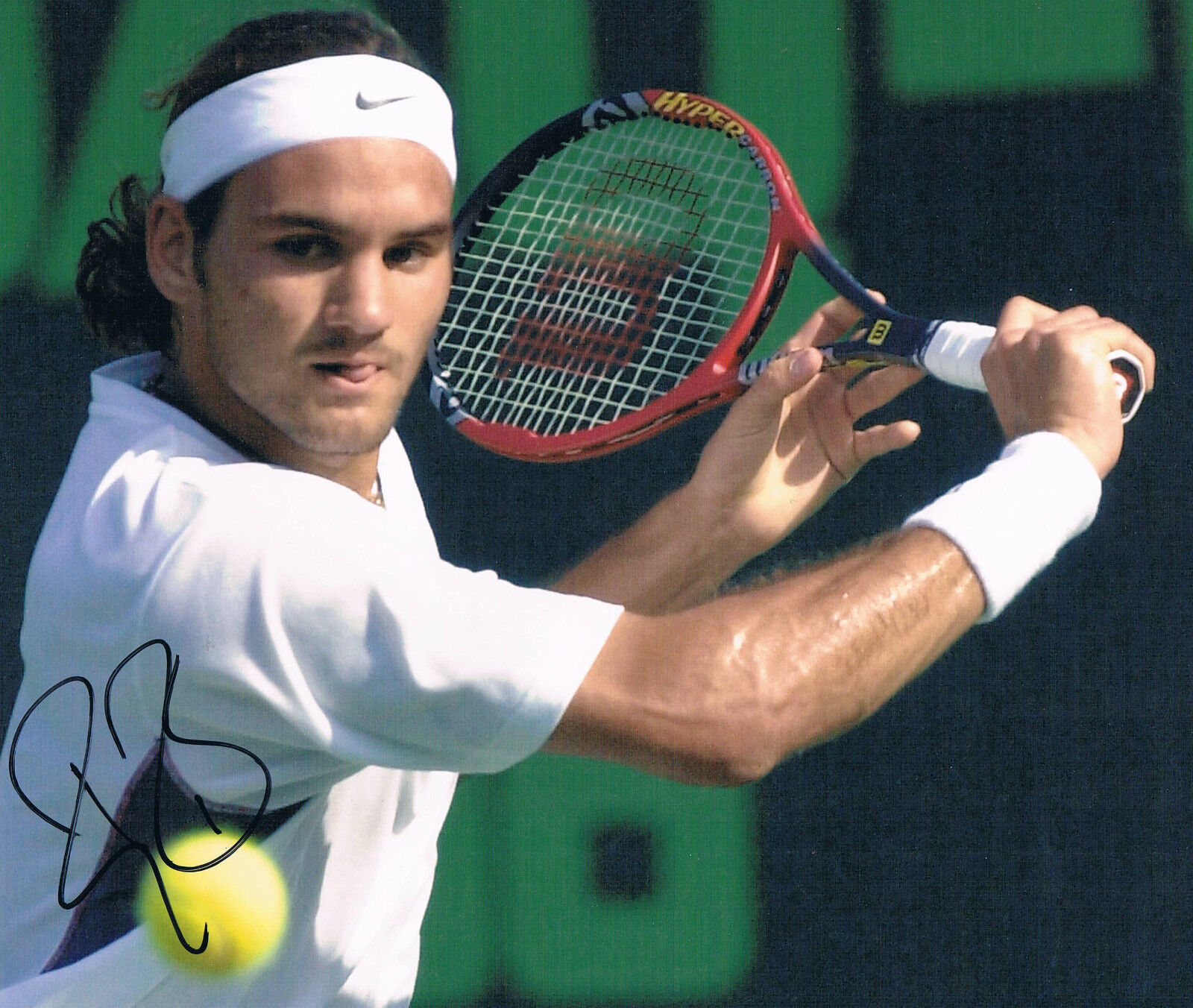 Roger Federer 1981- genuine autograph signed 8x10