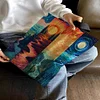 Four Seasons Scenery-11CT DIY Stamped Cross Stitch Shopping Bag 40*40cm