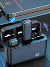 Live Game Microphone 2 in 1 Lavalier Radio Microphone Clip-on for Live Selling