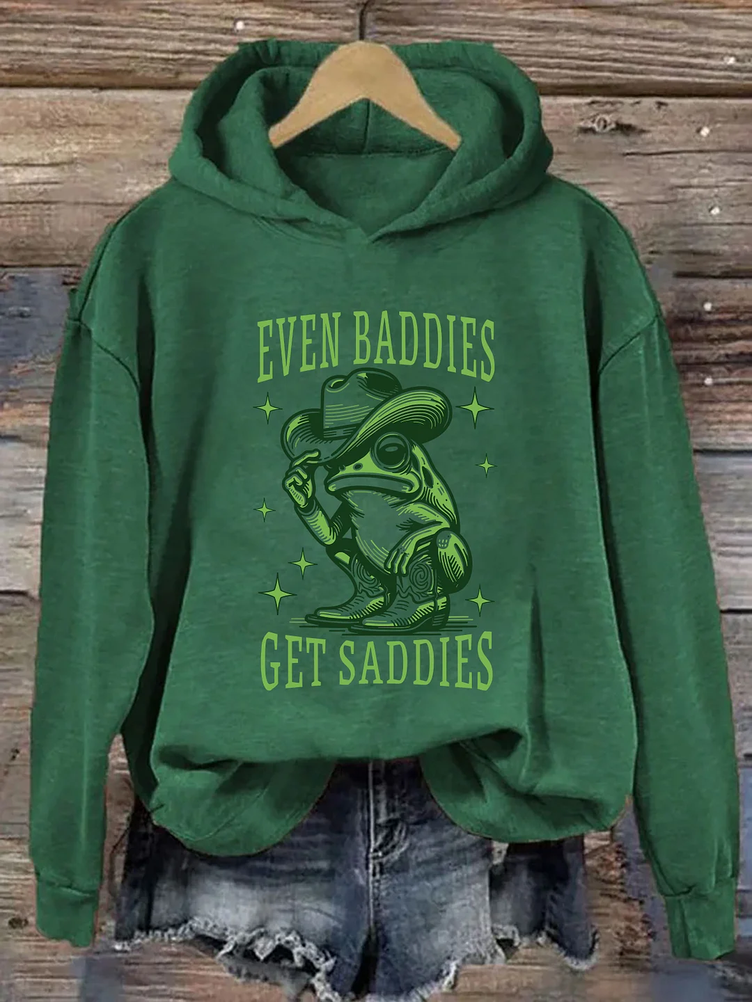Even Baddies Get Saddies Hoodie