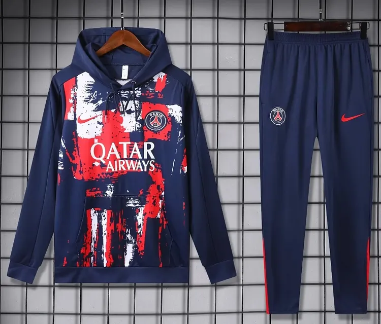 24-25 season Paris training hooded training jersey