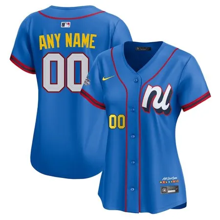 Women's National League Custom Blue 2025 All-Star Edition Limited Player Jersey BHZW