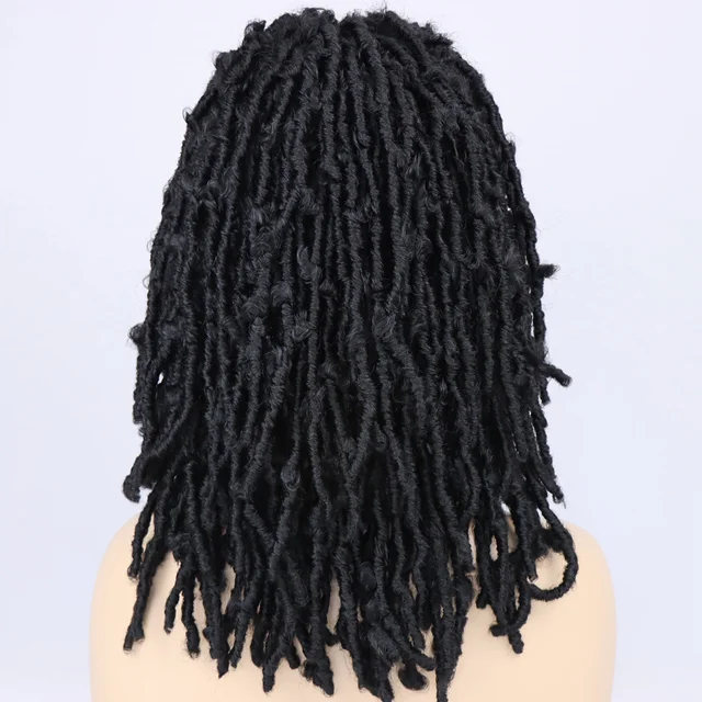 Jewtribute Hair®|Bob Butterfly Locs Crochet Hair Lace Front Wig