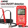 Digital Mini Multimeter Tester Voltage Ohm Multi Tester Data Hold (Red)