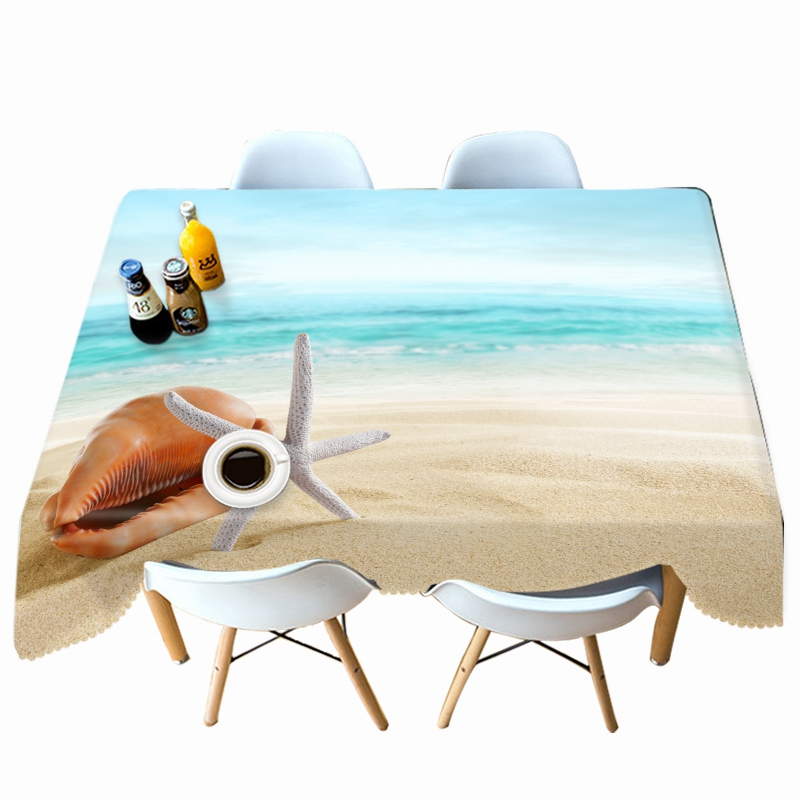 

Starfish - 3D Tablecloth, 140*140cm, 501 Original