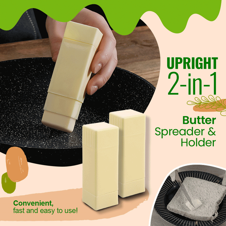 Upright 2-in-1 Butter Spreader & Holder（50% OFF）