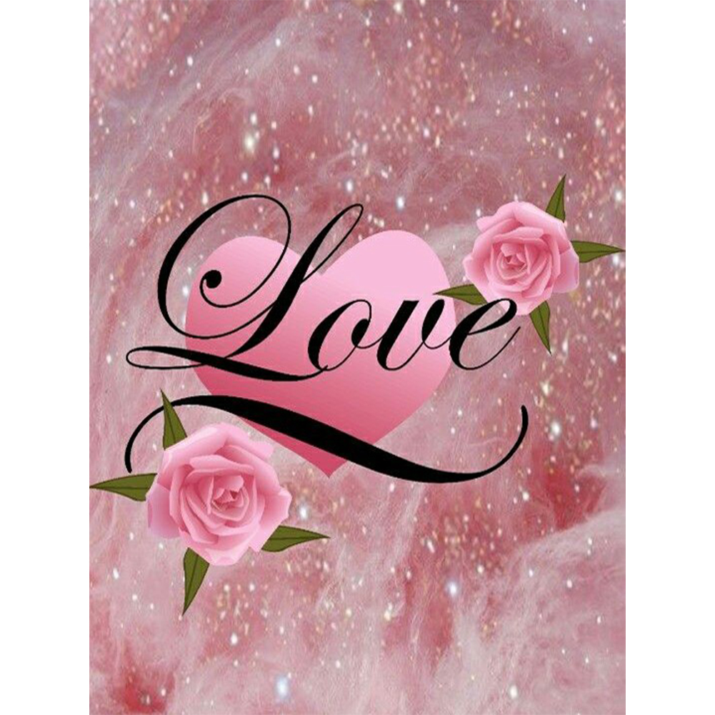 

Love Flower - Round Drill Diamond Painting - 30*40CM, 501 Original