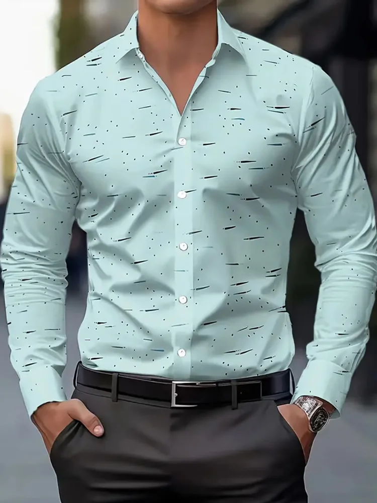 Men's Simple Casual Business Polo Shirt