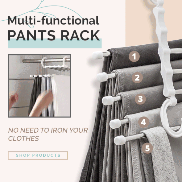 Multi-Functional Pants Rack & Buy 3 Free Shipping🔥