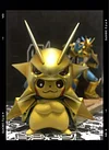 3CM & 8CM Fladramon, Lighdramon & Magnamon Cosplay Pikachu – Pokemon Digimon Resin Statue – FYY Studios