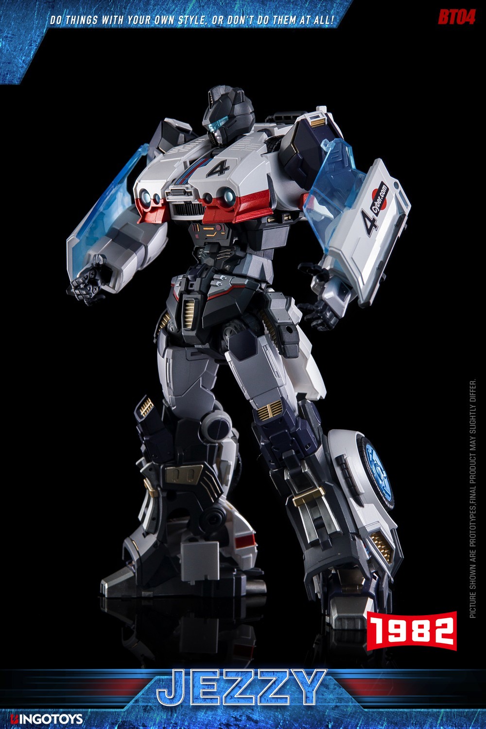 Bingo Toys BT-07 Jezzy G1 Supercar Autobot Transformers Action Figure High - Detail Collectible