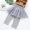 Kids Baby Girl Summer  Mesh Leggings Dresses Pants