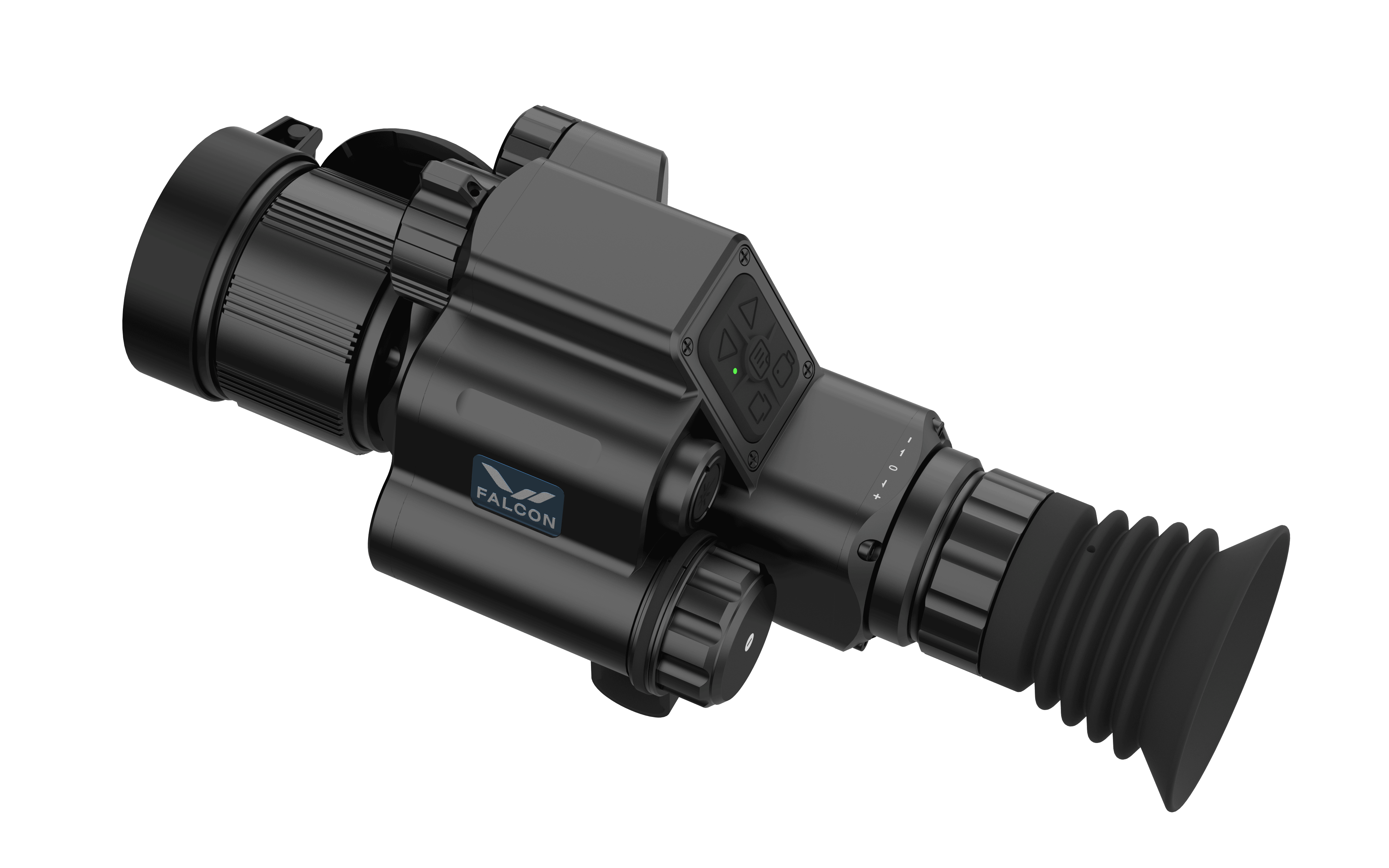 Falcon Titan T1 640×512 50mm Multispectral Rifle Scope with Laser Range Finder and Ballistics