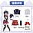 [Wetrose] In Stock Chuunibyou Demo Koi Ga Shitai Takanashi Rikka Cosplay Costume Love Chunibyo School Uniform Anime Halloween