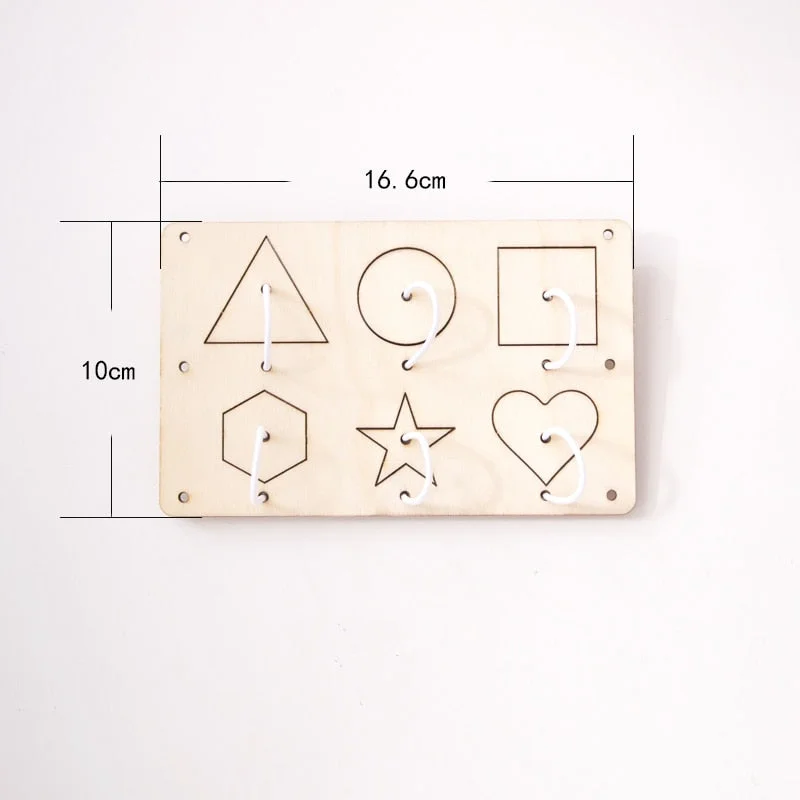 for baby Scrapbook Puzzle Supplies Wood Chips Wooden Pieces Parent-child handcraft For Home Wedding Child Education Ornaments