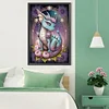 (40*60cm)Flower and Dragon - Full Round Drill Diamond Painting