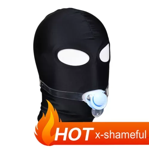 New Mouth Gags Plugs Head Hood Mask Binding Couples Restraints Headgea ...