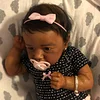 Black African American Reborns 20'' Truly Real Ryan Reborn Toddler Baby Doll Girl - RBBI-Myrebornbabydoll&reg; Myrebornbabydoll&reg;