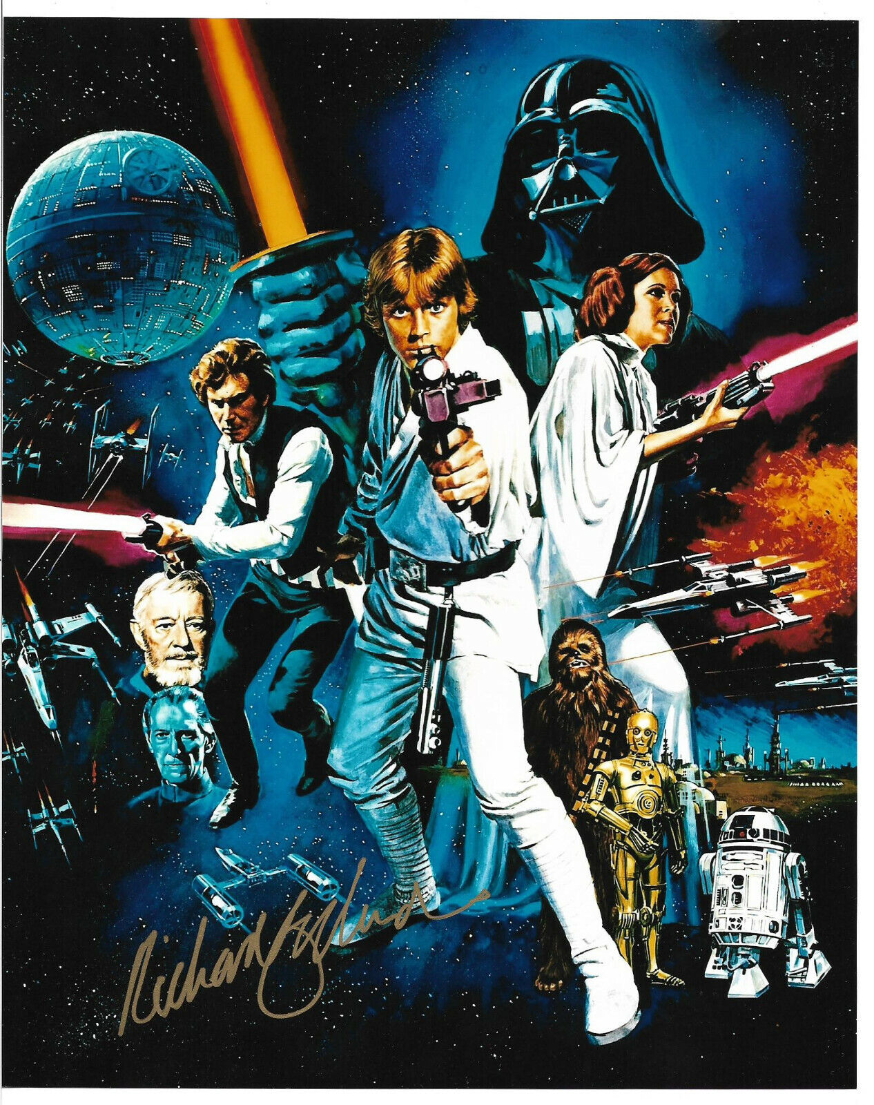 Richard Edlund Signed 8x10 Photo Poster painting Autographed, Special Effects for Star Wars